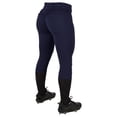 thumbnail image 2 of Pantalones CHAMPRO para Mujer Torneo Softbol Cadera Baja Azul Marino, 2 of 5