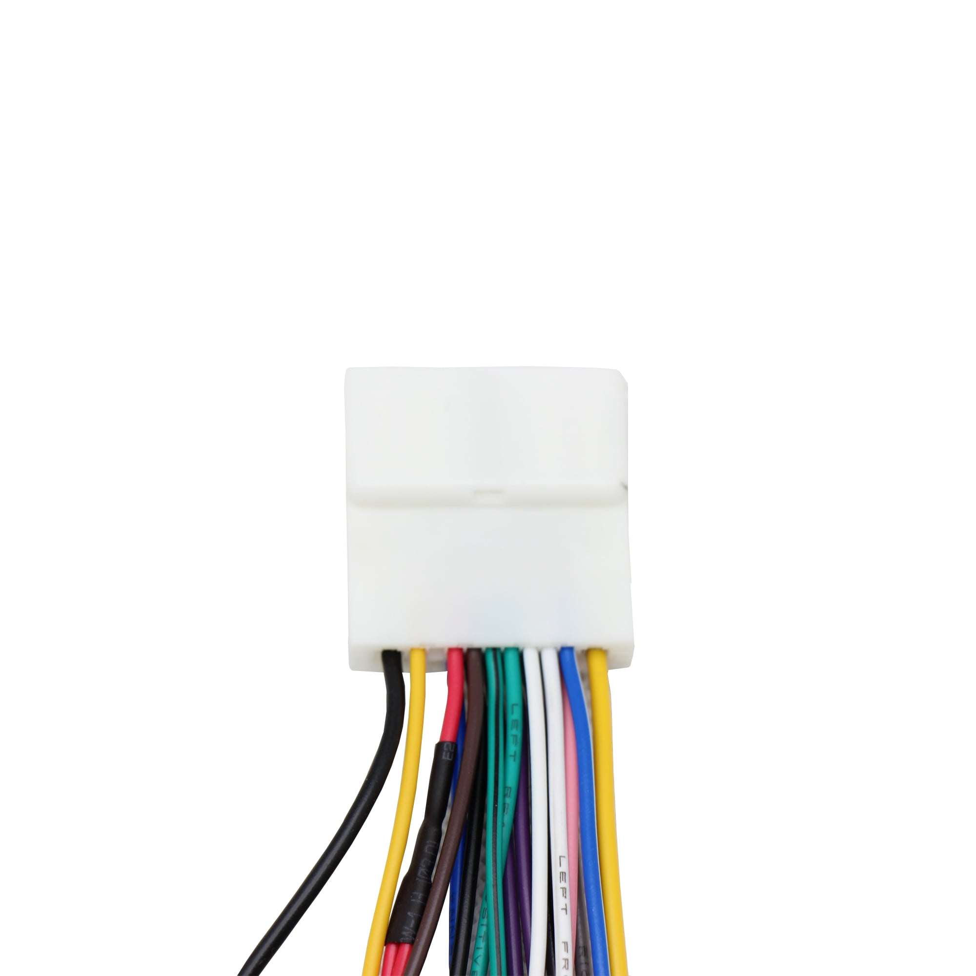 Upgraded 20-pin Radio Wiring Harness With Steering Wheel Switch Wires For Subaru/2007-2019 Nissan | Upgraded Version Of The Metra 70-7552 | Harness Includes VSS And SWC Pins