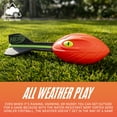 thumbnail image 5 of NERF Vortex Aero Howler Foam Football - NERF Soft Vortex Football for Long-Distance Throws - Perfect for Pool + Beach - Kids Aero Howler Whistle Foam Ball - Red, 5 of 11