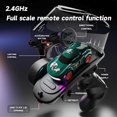 thumbnail image 3 of Mini Voiture Télécommandée, Échelle 2.4GHz 1:64 Véhicule de Course 4WD Haute Vitesse avec Lumières LED, Rechargeable, 3 of 4