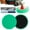 Green, variant on 1 Pack Polishing Pad, 5.9 Inch Face for Backing Plate Compound Buffing Sponge Pads Cutting Polishing Pad Kit for Car Buffer Polisher, Polishing and Waxing