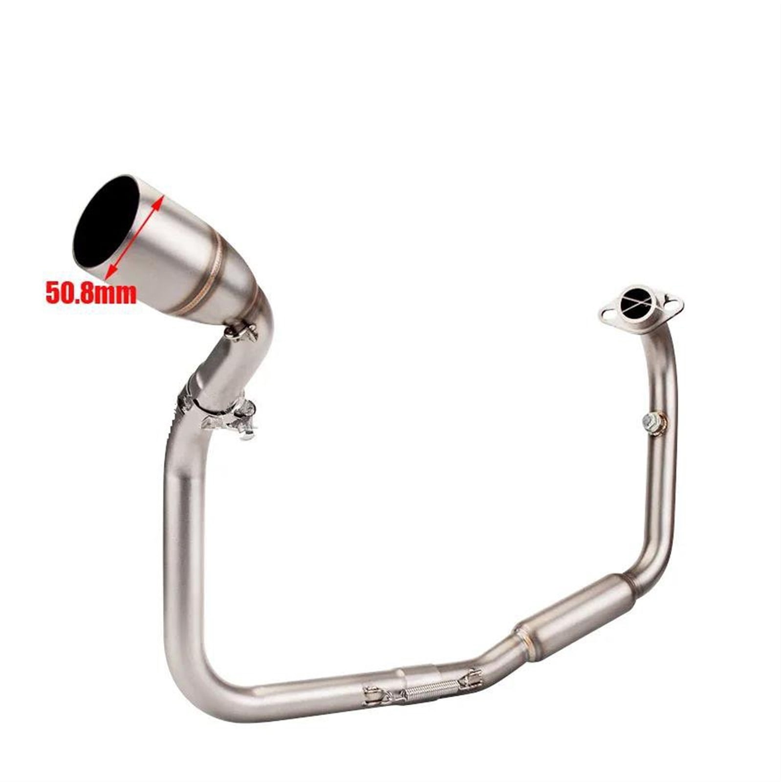 Motorcycle System Exhaust Pipe Modify Front Link Pipe Muffler Slip On For TNT125 TNT135 TNT 125 135 2017-2022
