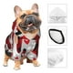 thumbnail image 3 of Fotbe Buffalo Plaid Love And Gnome Sudadera con Estampado para Perros Pequeños – Suéter con Capucha para Mascotas, Tela Suave de Forro Polar con Bolsillo-Medium, 3 of 7