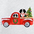 thumbnail image 3 of CafePress - Christmas Berner Red Truck Long Sleeve T Shirt - Unisex Cotton Long Sleeve T-Shirt, 3 of 4