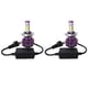 thumbnail image 2 of 2 faros antiniebla para coche, luz de trabajo ecológica DRL morada, Plug and Play H4, 2 of 9
