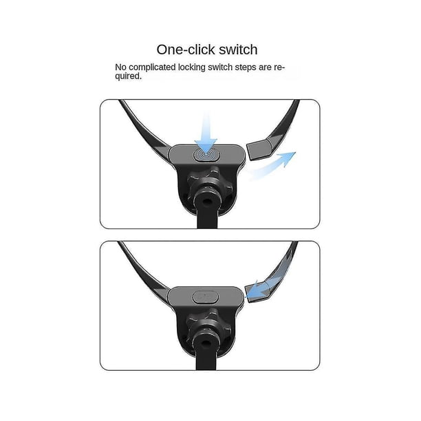 Soporte fijo para cámara deportiva, soporte para el cuello, soporte para teléfono móvil, soporte para cámara deportiva para video selfie en primera persona