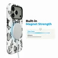 thumbnail image 2 of SKLYDDI Funda para iPhone 17 Pro Max con Diseños de Moños Negros, Compatible con MagSafe, 2 of 7