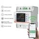thumbnail image 5 of 2X Tuya WiFi Monofásico 4P Disyuntor Inteligente WiFi Voltaje de Recierre Automático Protector de Corriente Interruptor Temporizador, 5 of 5