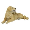 thumbnail image 4 of Realistic Golden Retriever Mother Cuddling With Puppy Canine Family Figurine, 4 of 9