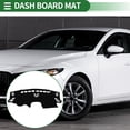 thumbnail image 2 of Alfombra de tablero interior antideslizante para MAZDA 3 2014-2018, poliéster negro, 2 of 7