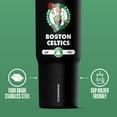 thumbnail image 4 of Hydrapeak x NBA Officially Licensed Boston Celtics 32 oz Nomad Tumbler with Handle and Straw Lid, Leakproof Stainless Steel Water Bottle, 4 of 7
