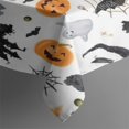 thumbnail image 3 of Halloween Gravestones Ghosts and Pumpkins Rectangle Tablecloth 60"x84",Waterproof Polyester Rectangle Table Cloth, Wipeable Spillproof Polyester Tablecloth for Dining, Camping, Indoor and Outdoor, 3 of 5