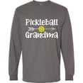 thumbnail image 3 of Inktastic Pickleball Grandma Long Sleeve T-Shirt, 3 of 5