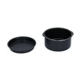 thumbnail image 4 of TOPINCN Fryer Accessories, Carbon Steel Cake Barrel Air Fryer Cake Pan Pizza Pan For Cake Shop For Coffee Shop For Kitchen For Bakery, 4 of 8