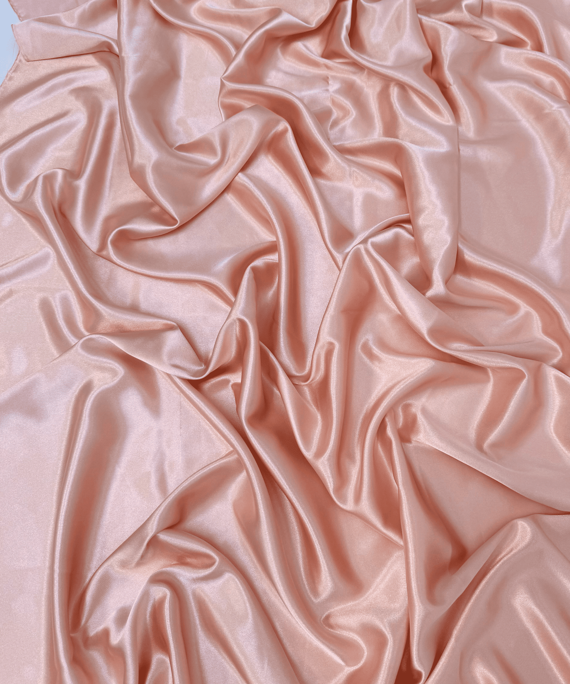 Silky Stretch Satin Fabric by Yard 60" Inch Wide - Charmeuse Satin Fabric for Gowns, Weddings Decor, Table Sheets, DIY Crafts, Sewing (Blush, 1 Yard)