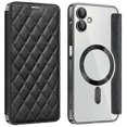 thumbnail image 1 of Funda para Samsung Galaxy A06 compatible con MagSafe Rhombus de piel sintética., 1 of 5