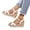 1White, variant on Mostsola Wedge Sandals for Women Knot Open Toe Platform Sandals Ankle Strap Summer Dressy Shoes