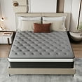 thumbnail image 6 of DalisTairy 12 inch Full Mattress in a Box Gel Memory Foam and Pocket Spring Hybrid Mattress, 6 of 7