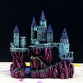 thumbnail image 2 of Castle Aquarium Ornament Decoration Crafts Fish Tank Resin Material Ornaments RQ139A Hand Painted Beautiful Decorations, 2 of 15