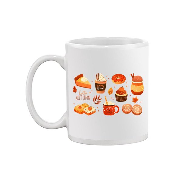 Autumn Sweet Desserts Mug Unisex's -Image by Shutterstock