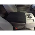 thumbnail image 3 of Auto Console Covers- Fits the Ford F-350 Super Duty 2017-2022 (6 passenger trucks ONLY) Center Console Armrest Cover Fleece- Black, 3 of 4