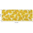 thumbnail image 7 of Orange Slices White Pattern Kitchen Rug Mat,Kitchen Runner Rugs Non Skid Washable,Decorative Kitchen Floor Mats for Kitchen,Sink,Laundry,17"x47.2", 7 of 7