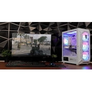 ViprTech Rebel 3.0 Gaming PC - AMD Ryzen 7 (4.1GHz), RTX 3060 12GB, 16GB DDR4, 512GB SSD, Arctic White