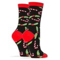 thumbnail image 2 of OoohYeah Women's Funny Novelty Crew Socks, Crazy Cool Fashion Socks, Christmas All Over, 2 of 2