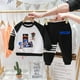 thumbnail image 5 of Conjunto de chándal de algodón Sonics Anime Marvels Otoño Suéter Sudadera con capucha Conjunto de ropa para bebé Sudadera para niños Tops Pantalones Traje de 2 piezas, 5 of 5