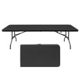 thumbnail image 1 of Table Pliante Portable, Intérieur et Extérieur, Convient au Camping, Noir, 1 of 6