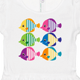 thumbnail image 4 of Inktastic Tropical Fish Lover Gift Girls Baby Dress, 4 of 5