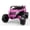 Magenta+POLYETHYLENE+Indoor&Outdoor Use, variant on HMYG 24V 400W Ride-On UTV with Remote Control, Suspension and Bluetooth, Red