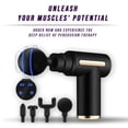 thumbnail image 5 of Muscle Massage Gun. Deep Tissue Percussion Massager. Wireless, Touchscreen, Portable. 4 Interchangeable Heads., 5 of 6