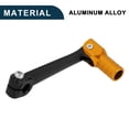 thumbnail image 4 of Motorcycle Shift Pedal Aluminum Alloy Folding | Gear Shifter Shift Lever Black Gold Tone 1 Pcs, 4 of 6