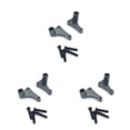 thumbnail image 4 of Piezas de Control Remoto Riwesomey 2 Piezas de Dirección de Coche Color Gris Plata, 4 of 6
