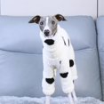 thumbnail image 2 of UOSIA Winter Dog Onesie for Italian Greyhound,Warm Fleece Full Body Whippet Dog Jumpsuit Pajamas, 2 of 6