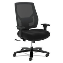 HON HVL585.ES10.T 18 in. to 22 in. Seat Height 450 lbs. Capacity Crio Big and Tall Mid-Back Task Chair - Black