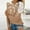 Khaki, variant on Royisotas Floral Womens Plus Size Tops Casual Summer Khaki Long Sleeve Plus Size for Womens Shirts Crew Neck Lace Splicing Tshirts