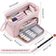 thumbnail image 3 of Estuche para lápices de gran capacidad Estuche para lápices Estuche para bolígrafos de mano Cosmético Regalo portátil para oficina Escuela Adolescente Niña Niño Hombres Mujeres Adulto (verde) kaili Sencillez, 3 of 5