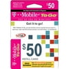 Interactive Commicat T-mobile $50 Prepaid Airtime Refill Card