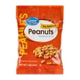 Great Value Dry Roasted Peanuts Seasoned with Sea Salt, 1 oz, 24 Count