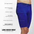 thumbnail image 2 of Calzoncillos tipo bóxer adidas Performance Athletic de 9 pulgadas, paquete de 3, 2 of 7
