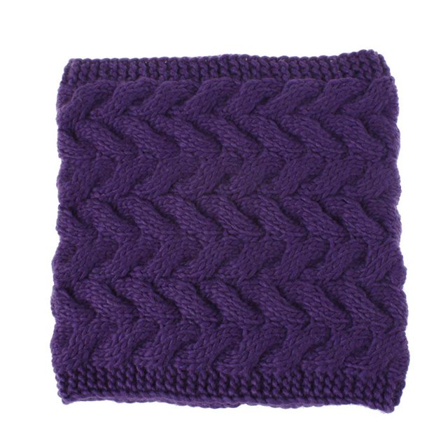 Sonducket Bufanda de punto cálida para invierno, gorro, guantes y orejeras, conjunto para hombres y mujeres, gorro elástico suave, bufanda, manoplas y Sombreros Morado oscuro Sonducket AP009485-07B