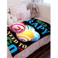 thumbnail image 2 of Yibo Bingo Blanket Flannel Soft and Comfortable Anti-static Bed Sofa Blanket, 2 of 7