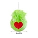thumbnail image 1 of Decoraciones navideñas, adornos navideños, regalos navideños, corazón navideño, bola verde suave, decoración para árbol de Navidad, bola para chimenea de interior, decoración colgante, juego de bolas, 1 of 5