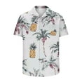 thumbnail image 6 of Hawaii Polo Shirts For Mens Athletic Stretch Hort Sleeve Tactical Shirts Collared Shirt Printed Front Button Tee Shirts Trends Lightweight Blouse Beach Gym Workout Running Casual Clothes, 6 of 6