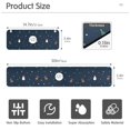 thumbnail image 3 of Yayeee Faucet Mat for Kitchen Sink 14.7" Diatomite Long Splash Guard Pad, Christmas Whimsy, 3 of 7