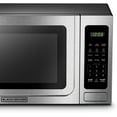 thumbnail image 4 of BLACK+DECKER 1.4 cu ft Countertop Microwave Ovens in Stainless Steel, 4 of 8