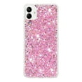 thumbnail image 4 of for Samsung Galaxy A05 Glitter Case, Cute Bling Sparkle Shiny Slim Soft Silicone Reflective Clear TPU Bumper Women Girls Shockproof Protective Phone Case for Samsung Galaxy A05, Pink, 4 of 5