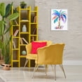 thumbnail image 3 of Stupell Industries Bold Palm Tree Botanical & Floral Painting Gray Framed Art Print Wall Art, 16 x 20, 3 of 10